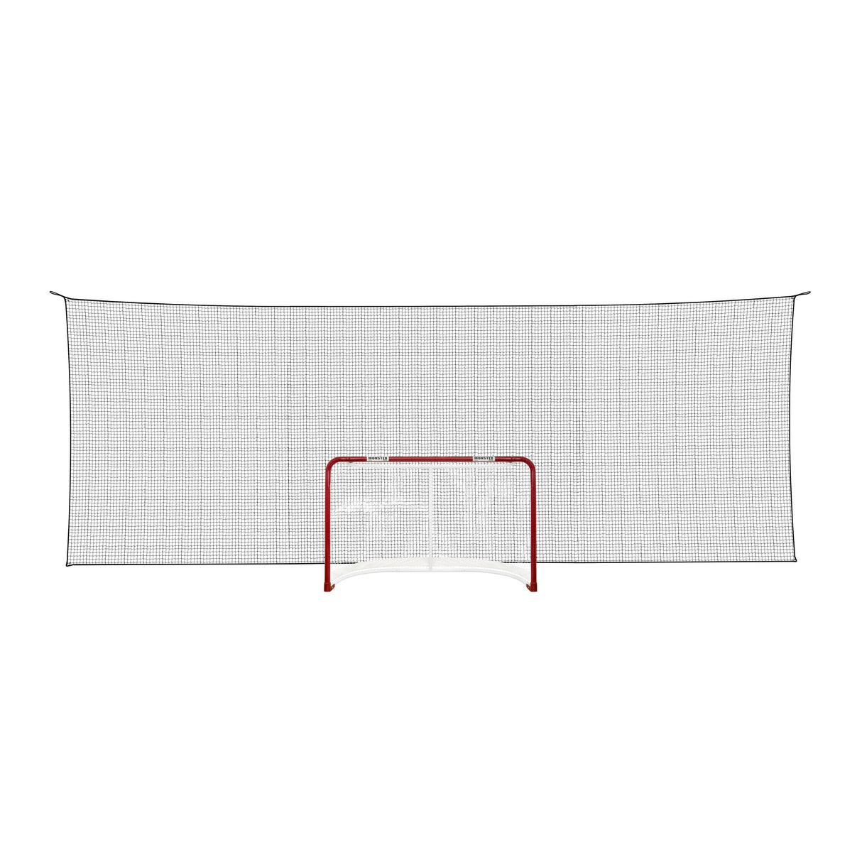 Extreme Hockey Backstop Net XL 7,5x2,6 m PE