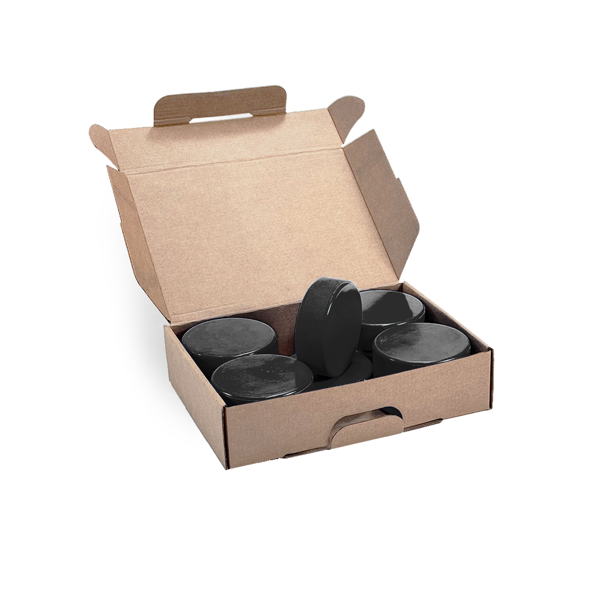 (New offers in box) hockey pucks